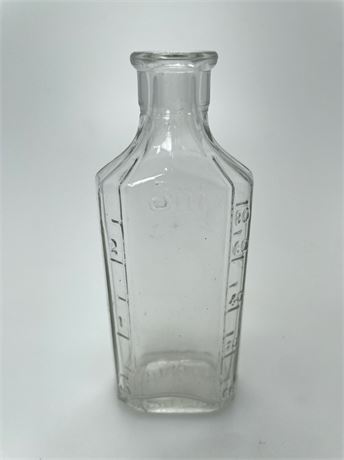 Owens Clear Medicine Bottle