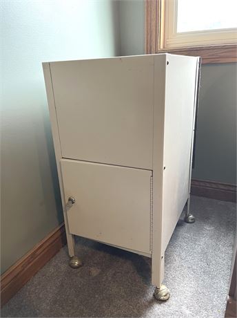 Metal Lockable Rolling File Cabinet