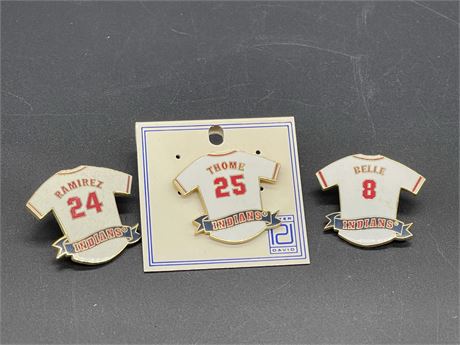Belle, Thome and Ramirez Pins