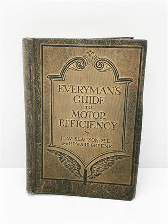 1927 Everyman's Guide to Motor Efficiency