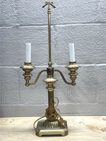 Double Candle Lamp