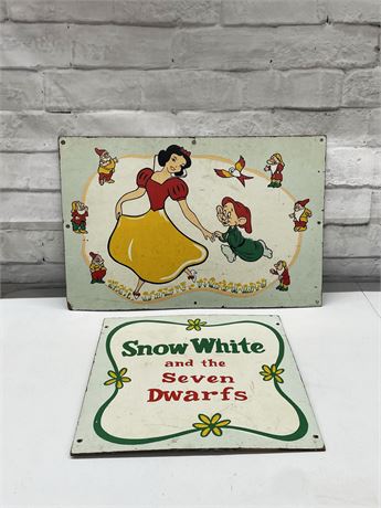 Snow White and the Seven Dwarfs Panels - Lot 1