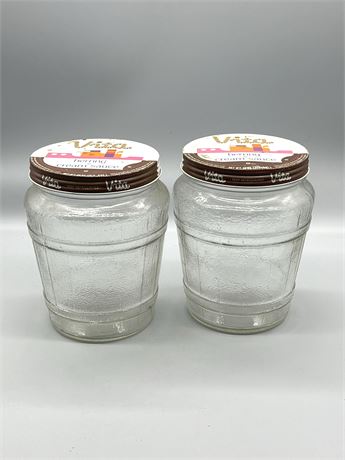 Vita Glass Jars