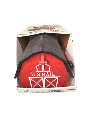 Rustic Barn Mailbox