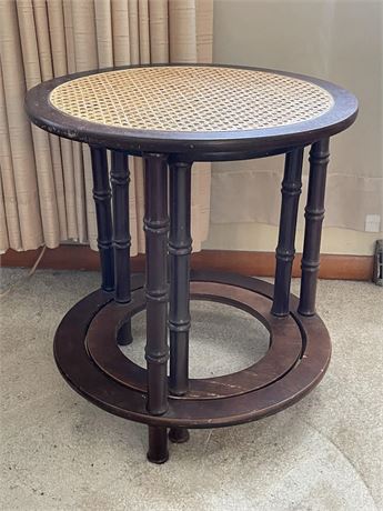 Cane Top Stacking Tables