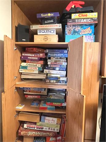 Large Board Game Lot
