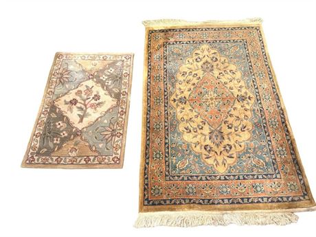 Two (2) Wool Area Rugs