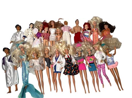 Vintage Barbie Dolls Lot 1