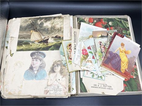 1880s Trade Card Collection