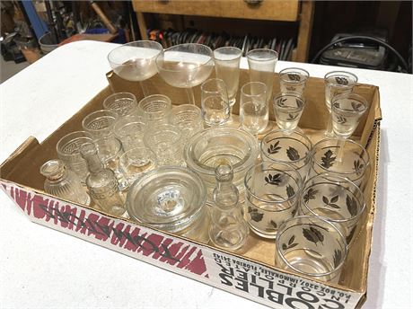 Glassware Lot