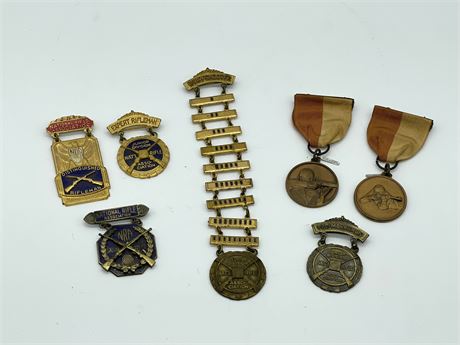 Competitive Shooting Medals - Lot #1