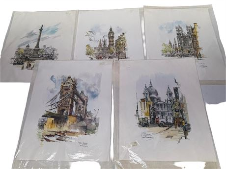 Jan Korthals Watercolor Prints