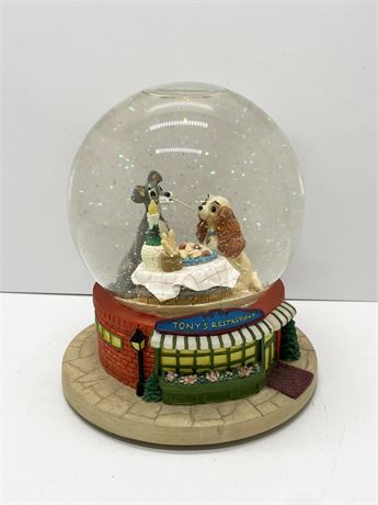 Disney Lady & The Tramp Globe
