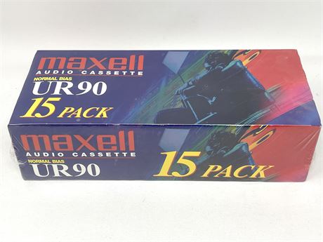 Maxwell UR90 Audio Cassettes