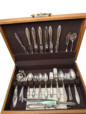 Silverplate Flatware Set