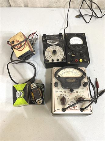 Vintage Electrical Testing Equipment