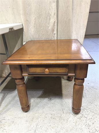 Antique Walnut End Table