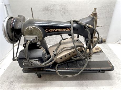 Sears Commander Model 605 Sewing Machine