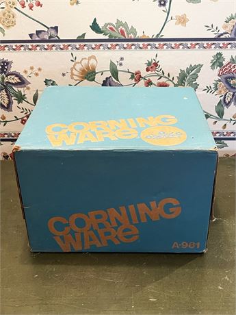 Corningware Blue Cornflower Starter Kit