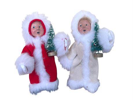 Byer's Choice Caroler Figures Lot 10