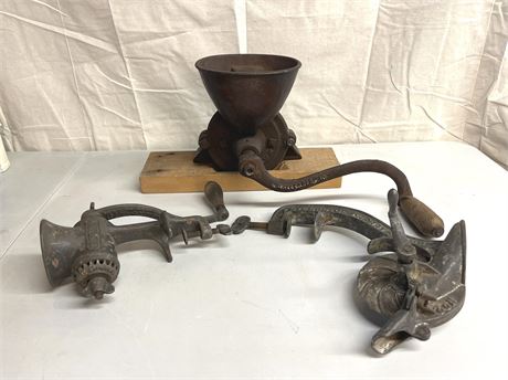 Antique Cast Iron Grinders