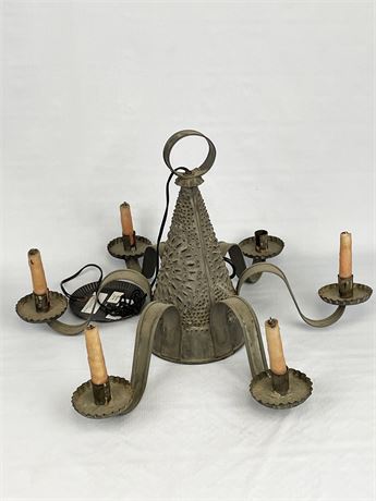 Punch Tin Hanging Lamp
