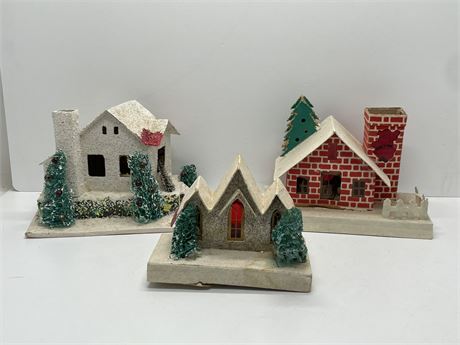 Carboard Christmas Houses