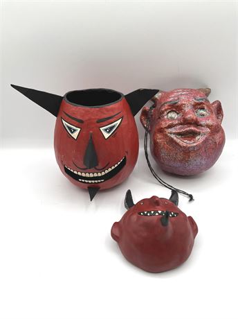 Paper Mache Devils