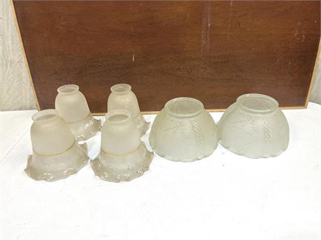 Vintage Lamp Shades Lot 7