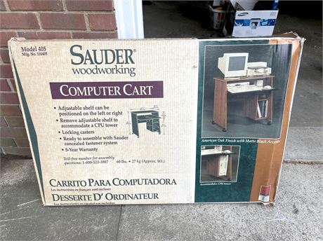 Sauder Computer Cart