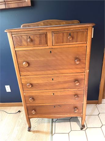 Lederer Antique Tall Boy Dresser