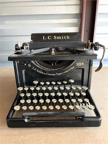 1920s LC Smith & Corona Manual Typewriter