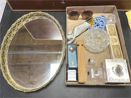 Vanity Mirror w/ Other Decoratives