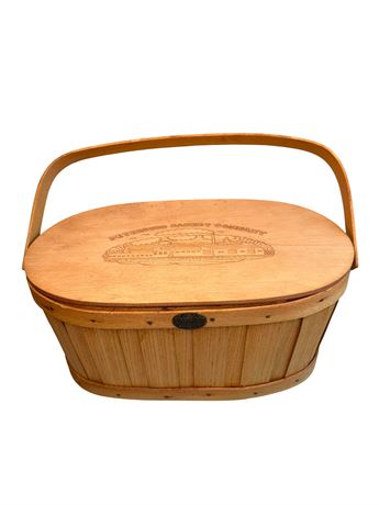 Peterboro Basket with Handle