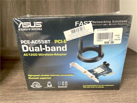 ASUS Dual-band PCI-E AC1200 Wireless-Adapter