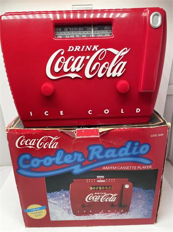 Coca Cola Cooler Radio