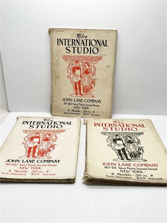 1911 - 1916 Inernational Studio Magazines