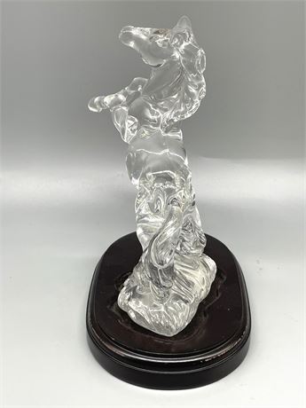 Crystal Horse Statue