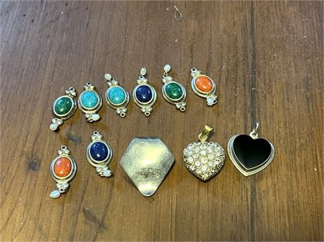 Sterling Silver Necklace Pendants