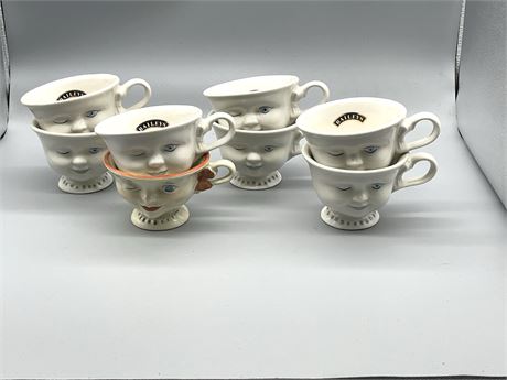 Eight (8) Baileys Cups