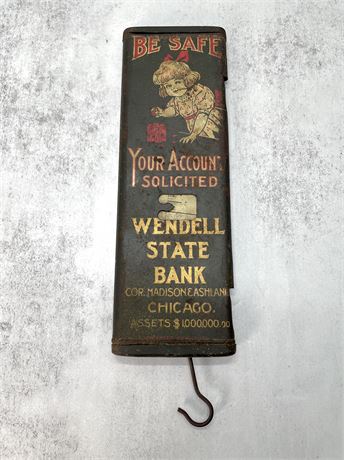 Wendell State Bank Antique Advertisement