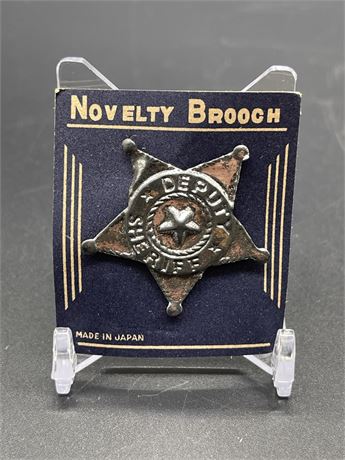 "Deputy Sheriff" Novelty Star Badge
