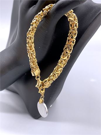 Gold Washed Sterling Bracelet