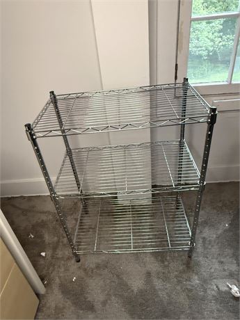 Short Metal Storage Rack