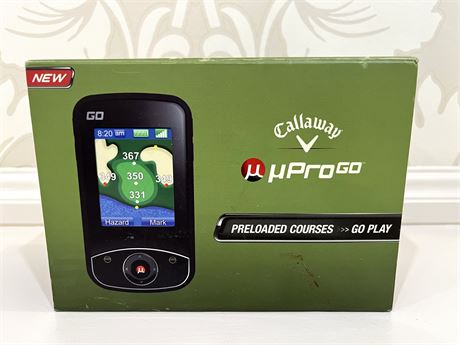 Callaway Golf Company uPro Go Handheld