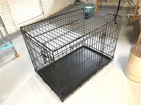 36" x 23" x 25" Dog Kennel Crate