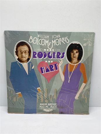 SEALED William Bolcom Joan Morris "More Rodgers and Hart"