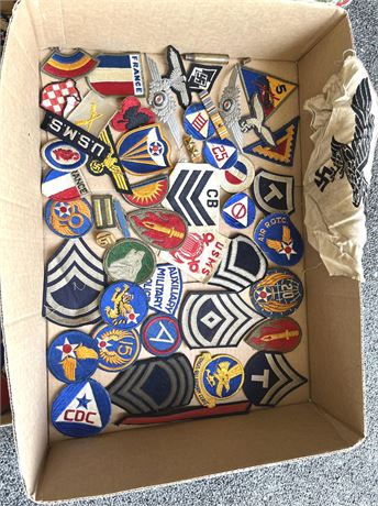 WWII Military Patches Lot 2