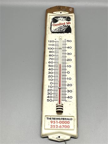 News Herald Thermometer