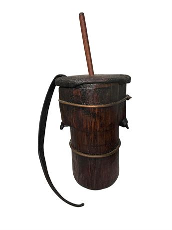 Antique Primitive Style Buttern Churn